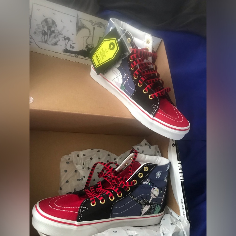Sk-8-HI New Nightmare Christmas Vans shoes